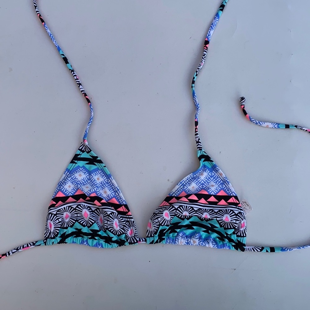 Triangle bikini top